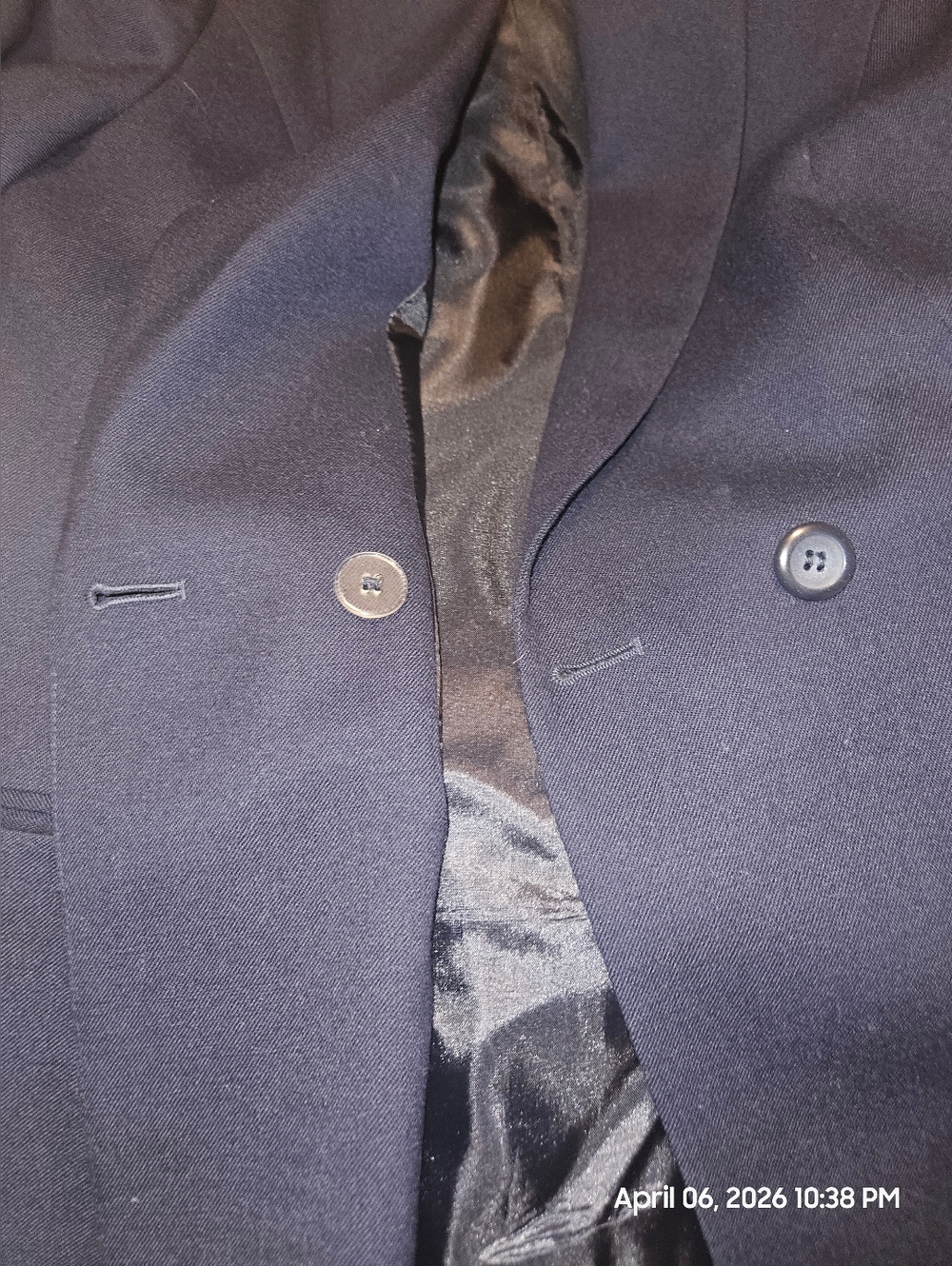 Pendleton Womens Navy 100% Virgin Wool Blazer - Picture 3 of 9
